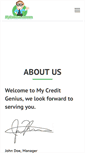 Mobile Screenshot of mycreditgenius.com